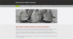 Desktop Screenshot of catfishuniversity.com